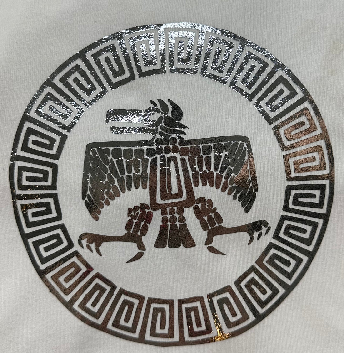 Aguila Azteca Blanca con Aguila Plateada