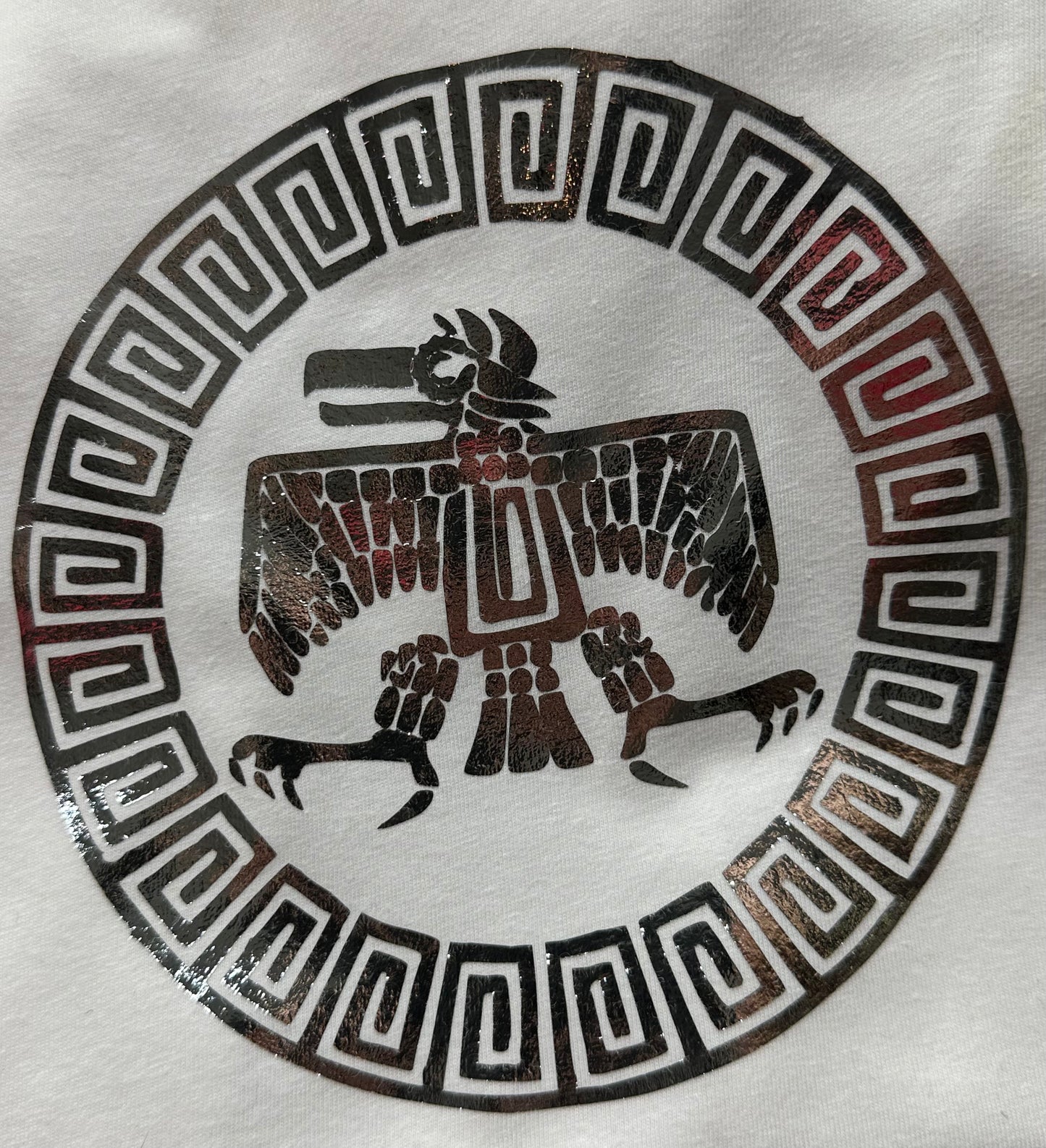 Aguila Azteca Blanca con Aguila Plateada